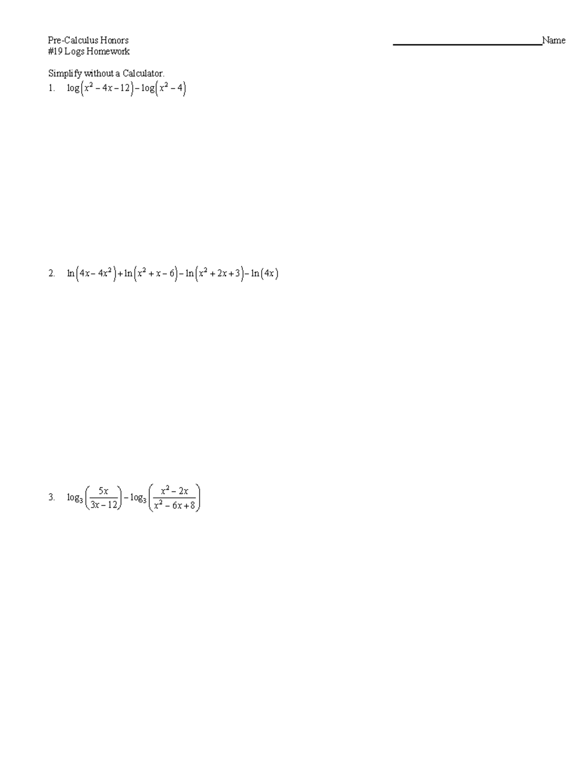 19-logs-homework-practice-problems-for-log-functions-pre-calculus