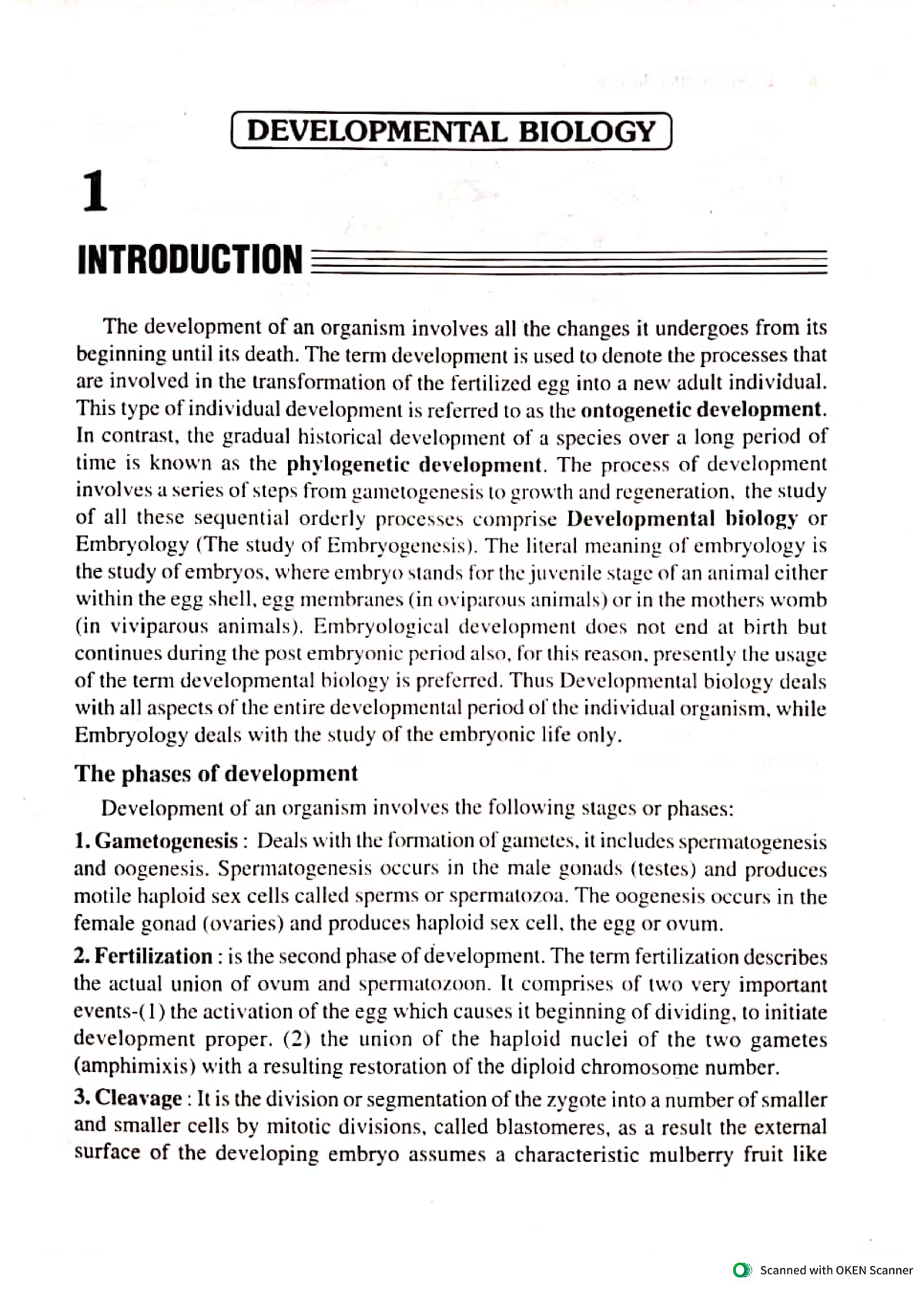 developmental-biology-introduction-phases-of-development-bsc