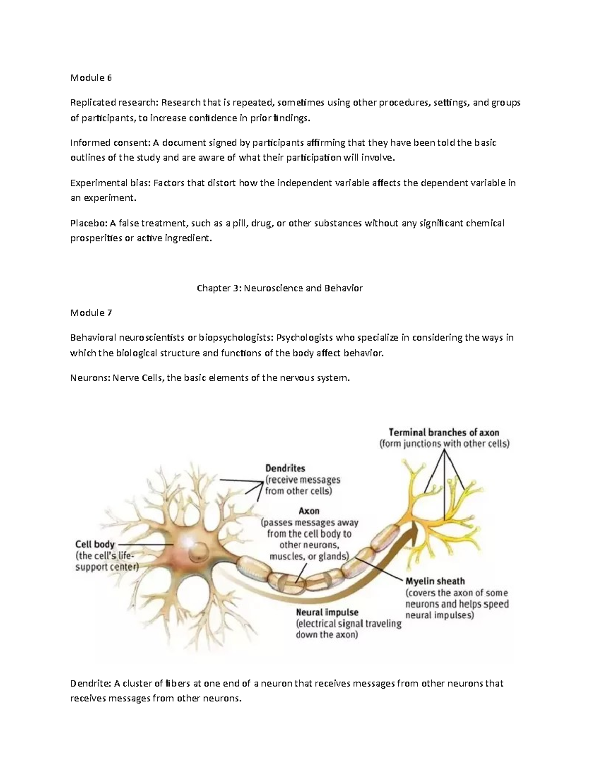 Psy part 4 - Lecture notes Chapter 3 - Module 6 Replicated research ...