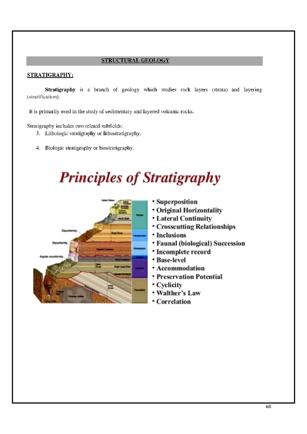 Structural geology - Engineering Geology - Studocu