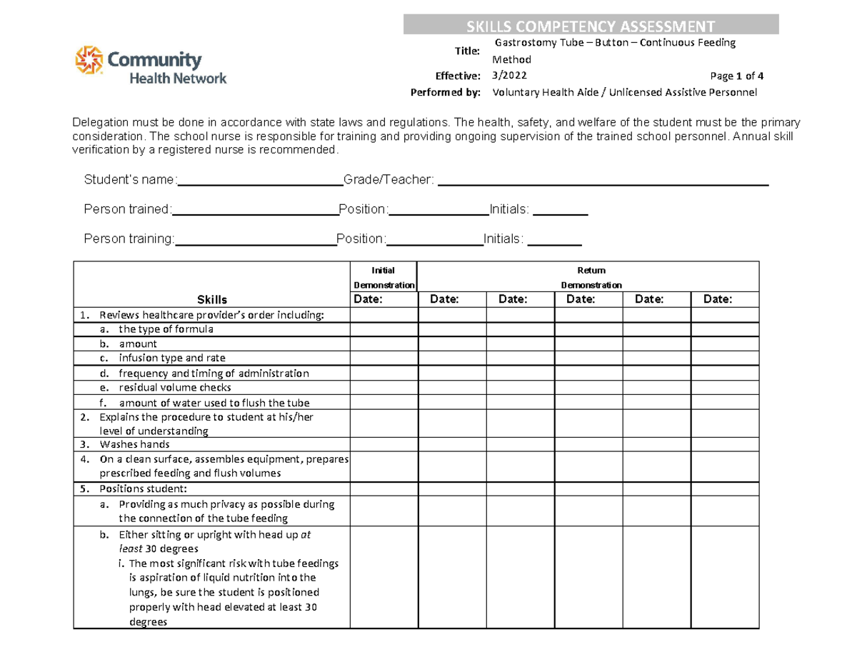 UAP - Gastrostomy Tube - Button Continuous Feeding Method - Gastrostomy ...