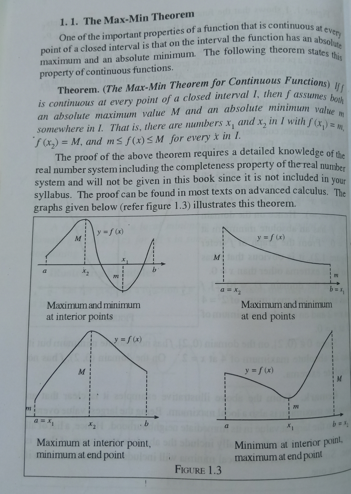 Max-min Theorem - Bsc maths - Studocu