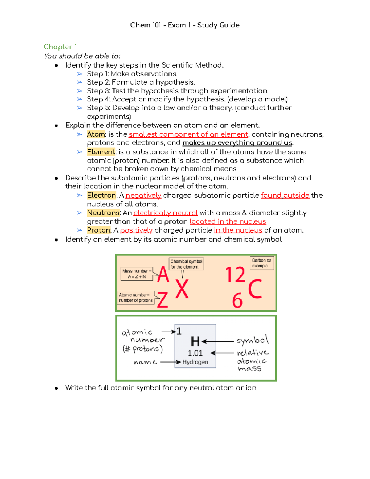 chem 101 chapter 6 homework