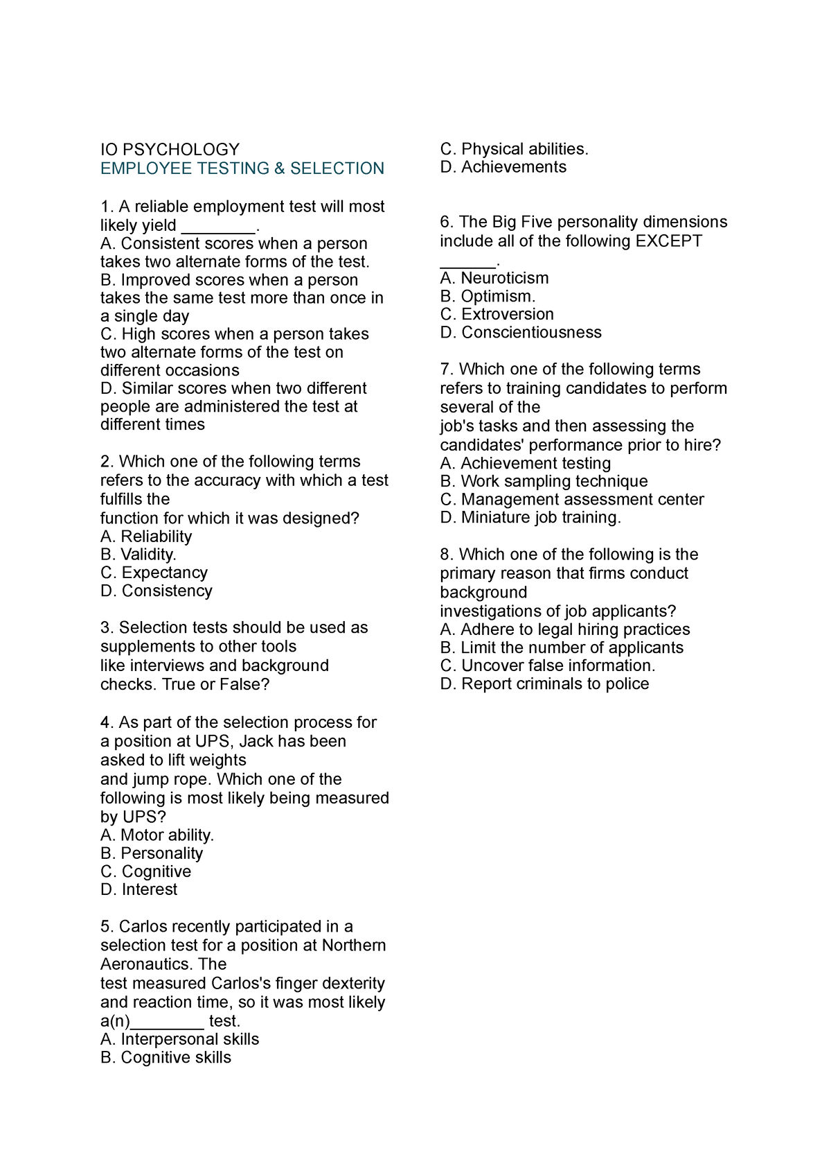 untitled-document-practice-test-io-psychology-employee-testing