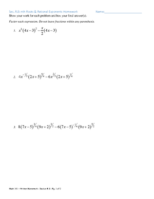 Sec. R.3 HW - Its easy - Sec. R: Geometry Homework Name ...