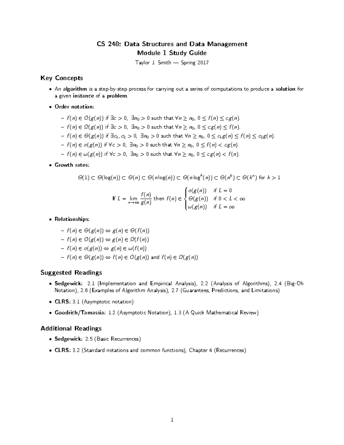 Module 01 Studyguide Lecture Notes 1 Studocu