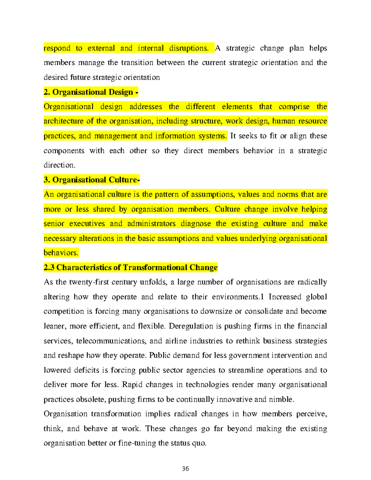 Youth Development-6 - respond to external and internal disruptions. A ...