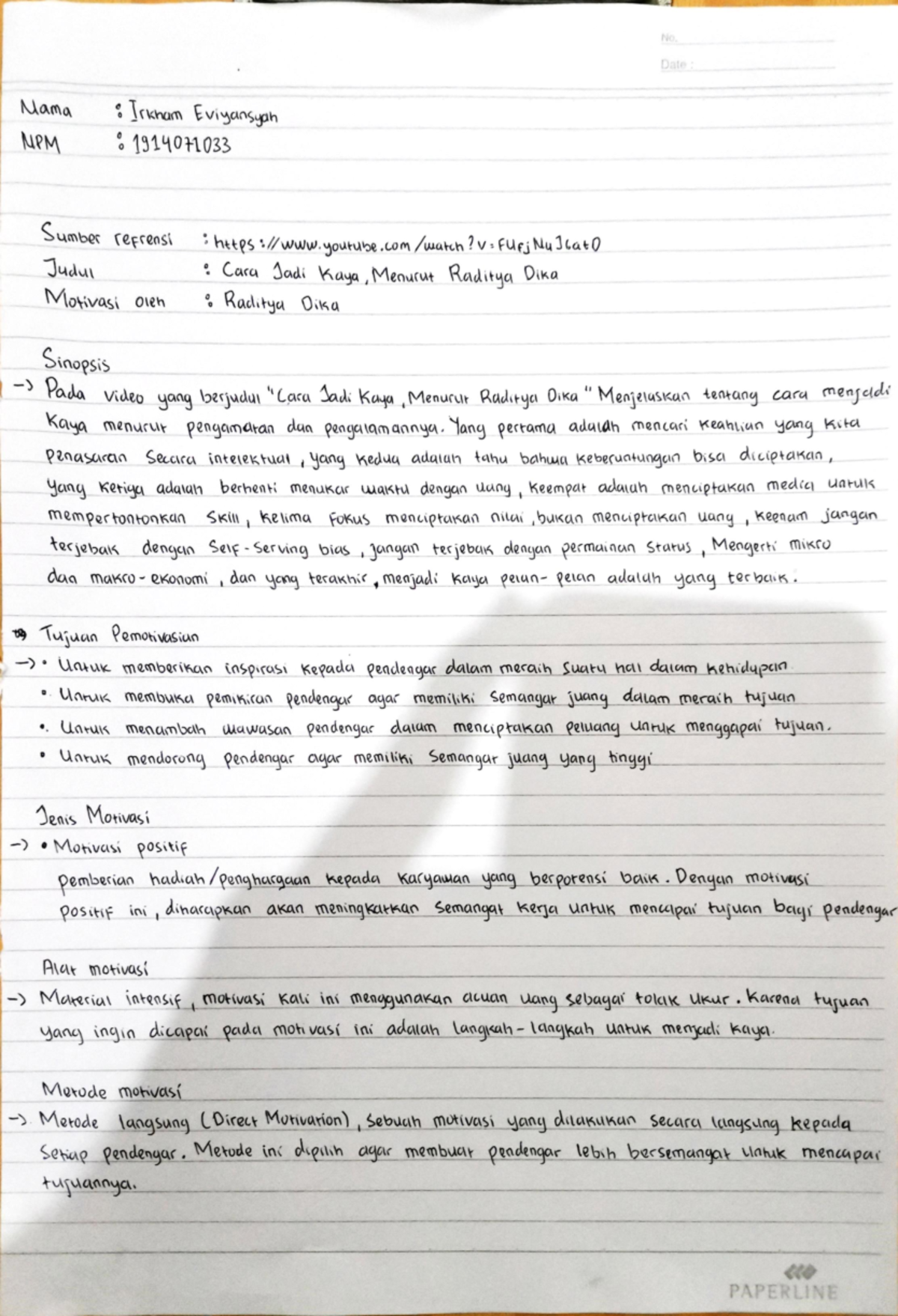 Dasmen Motivasi Fundamentals of management 15 0 卂 033 0 S 、S 0 、 一) · 0 v os n leb、h ( 0