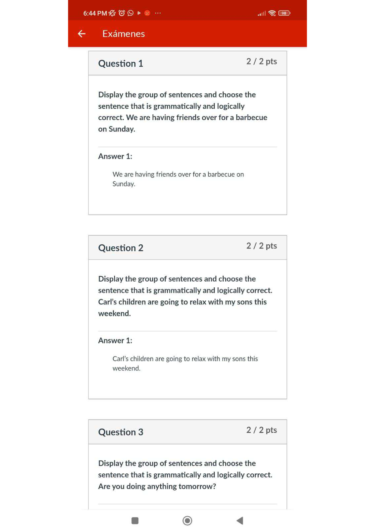 (AC-S11) Week 11 - Pre-Task Quiz - Weekly Quiz - Ingles IV - Studocu