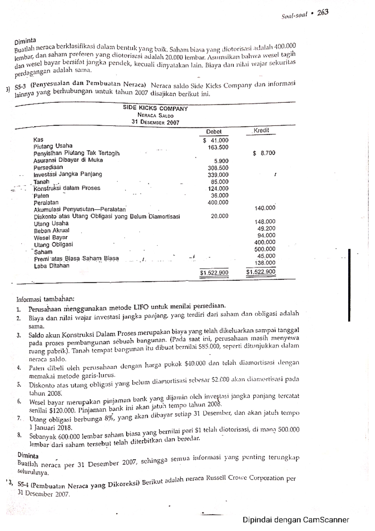 Jawab Soal 5-3 Dan S-5,5 - Accounting - Studocu