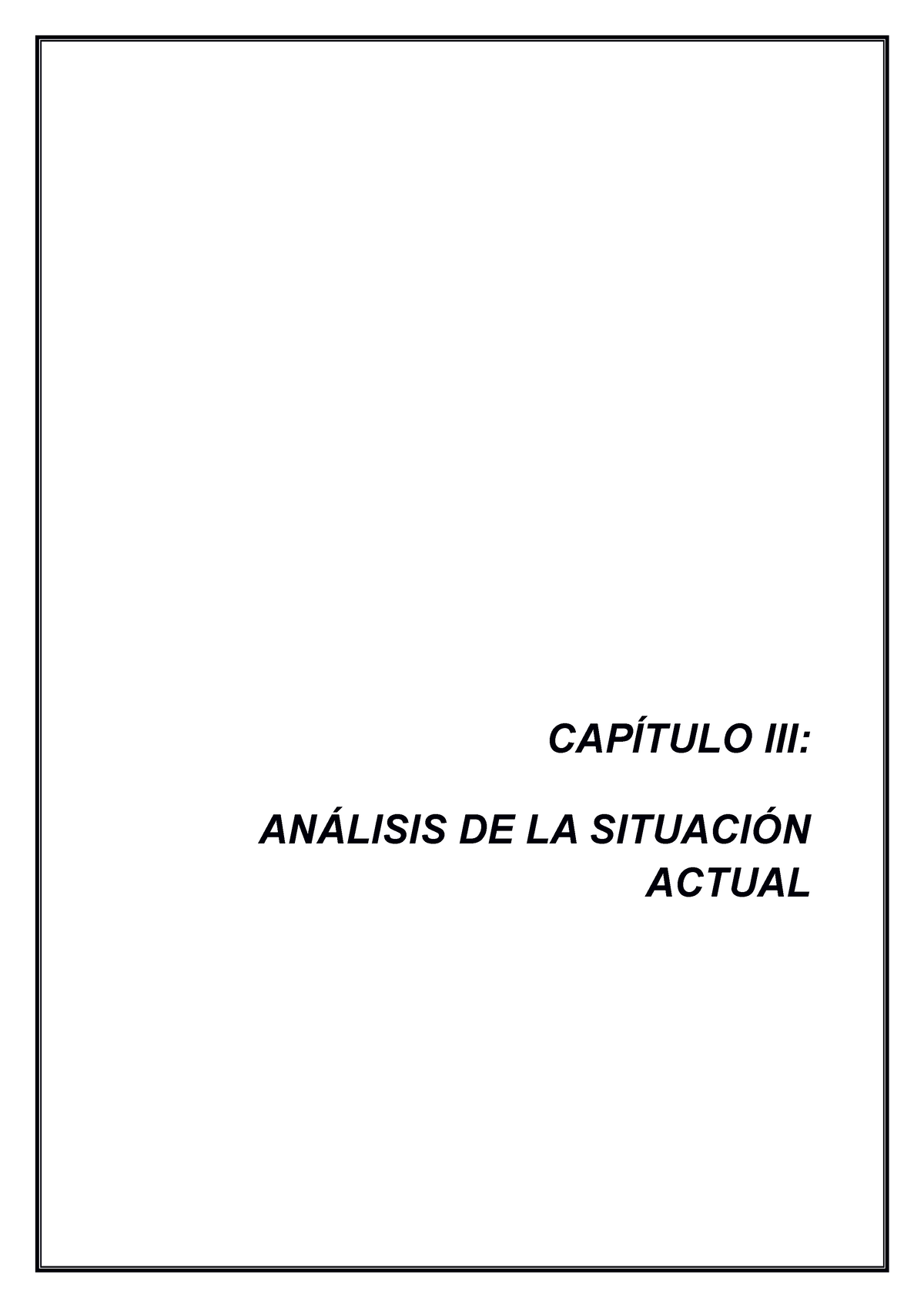 3 Proyecto DE Innovacion Capitulo III - CAPÍTULO III: ANÁLISIS DE LA ...