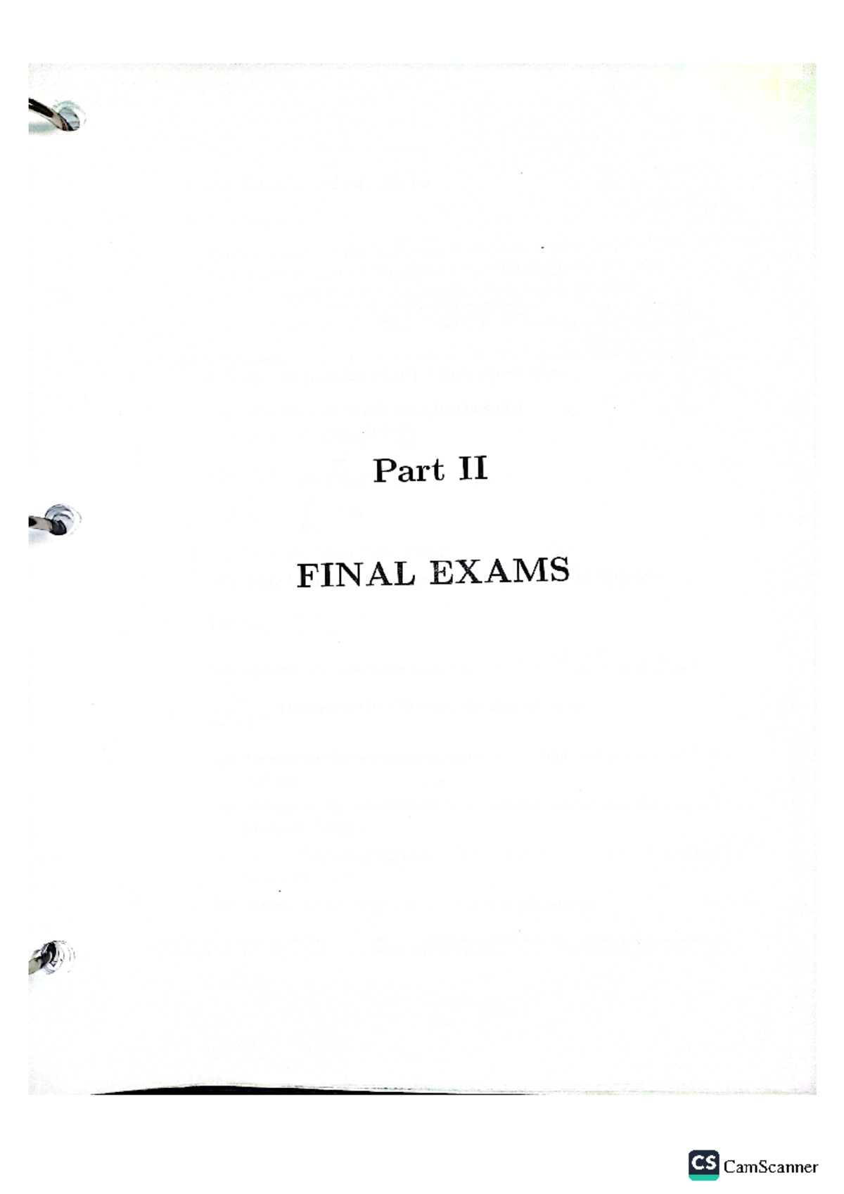 Maths 1500- Final Exams- Past Papers - MATH 1500 - Studocu