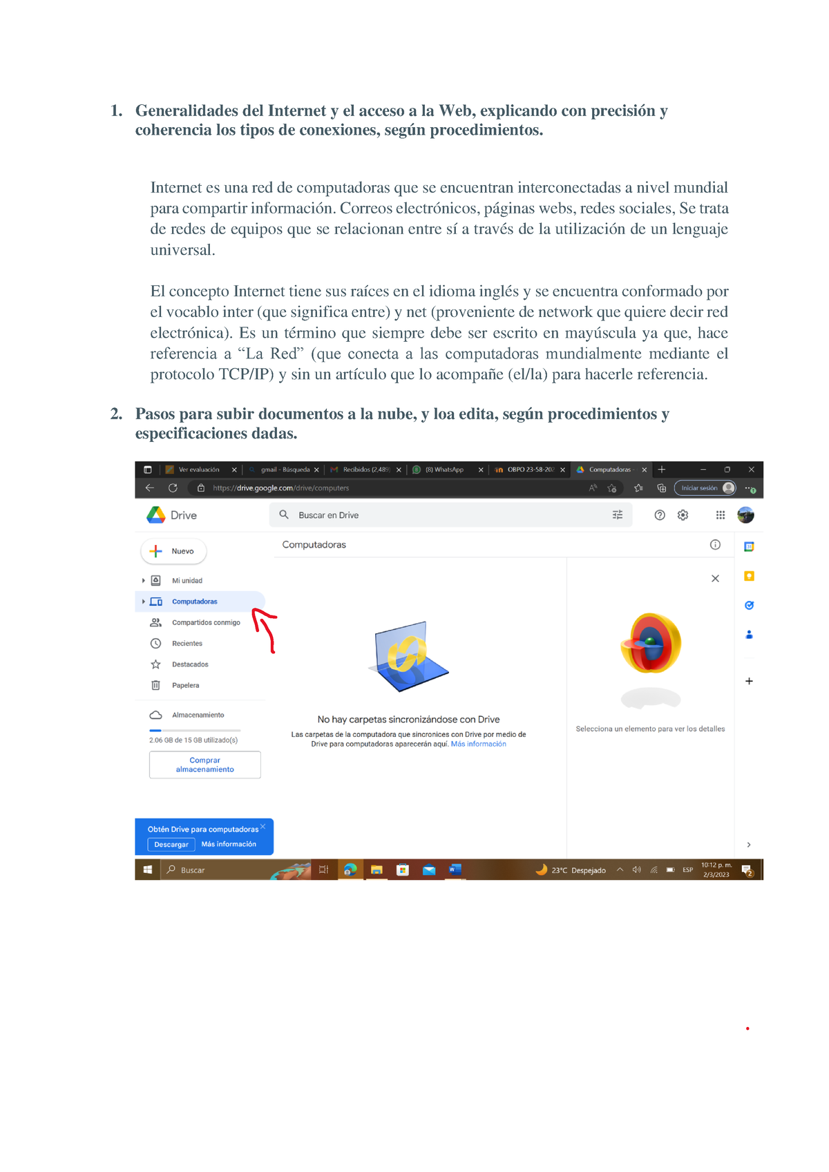 Actividad 1 Modulo 3 - Generalidades Del Internet Y El Acceso A La Web ...