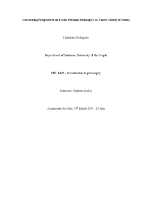 The intersection of divine and philosophical verities my truth vs ...