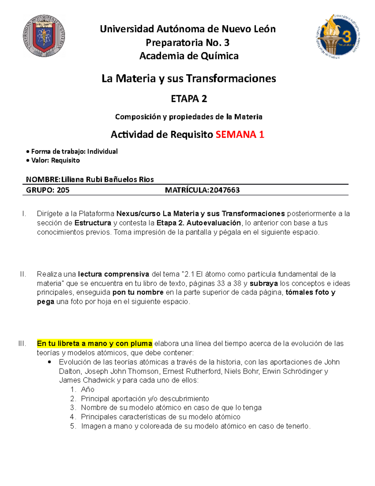 LRBR REQ SEM-1 ET-2 LMT - JAKSJQKSNA Z - Universidad Autónoma de Nuevo ...