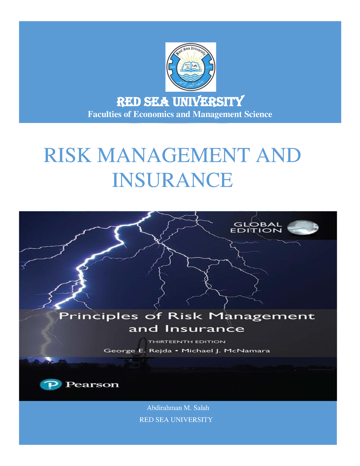 insurance and risk management dissertations