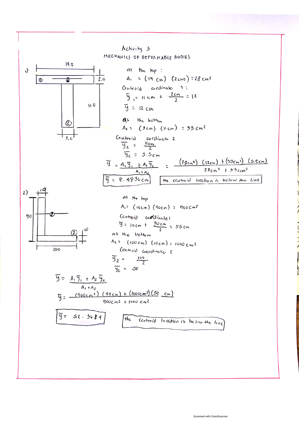 Mechanics-of-Deformable-Bodies Activity 3 - Mechanical Engineering ...