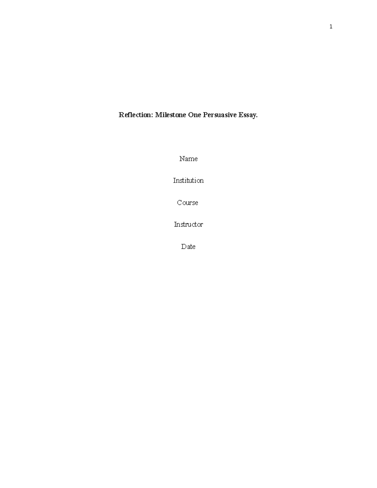 touchstone 1 philosophical reflection essay