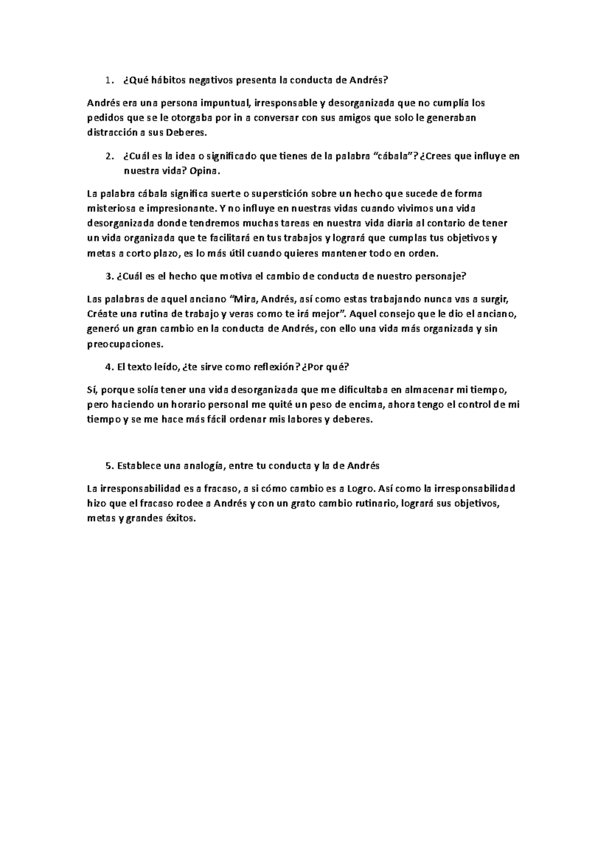 Sesion 1 trabajoaffsafas asf asf as asfas sfsafasfas - ¿Qué hábitos ...