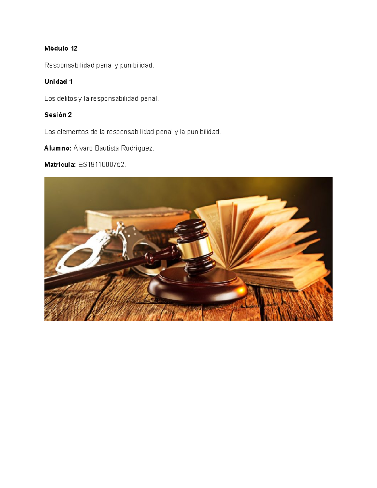 M12 U1 S2 ALBR - Ejercicios - Módulo 12 Responsabilidad penal y ...