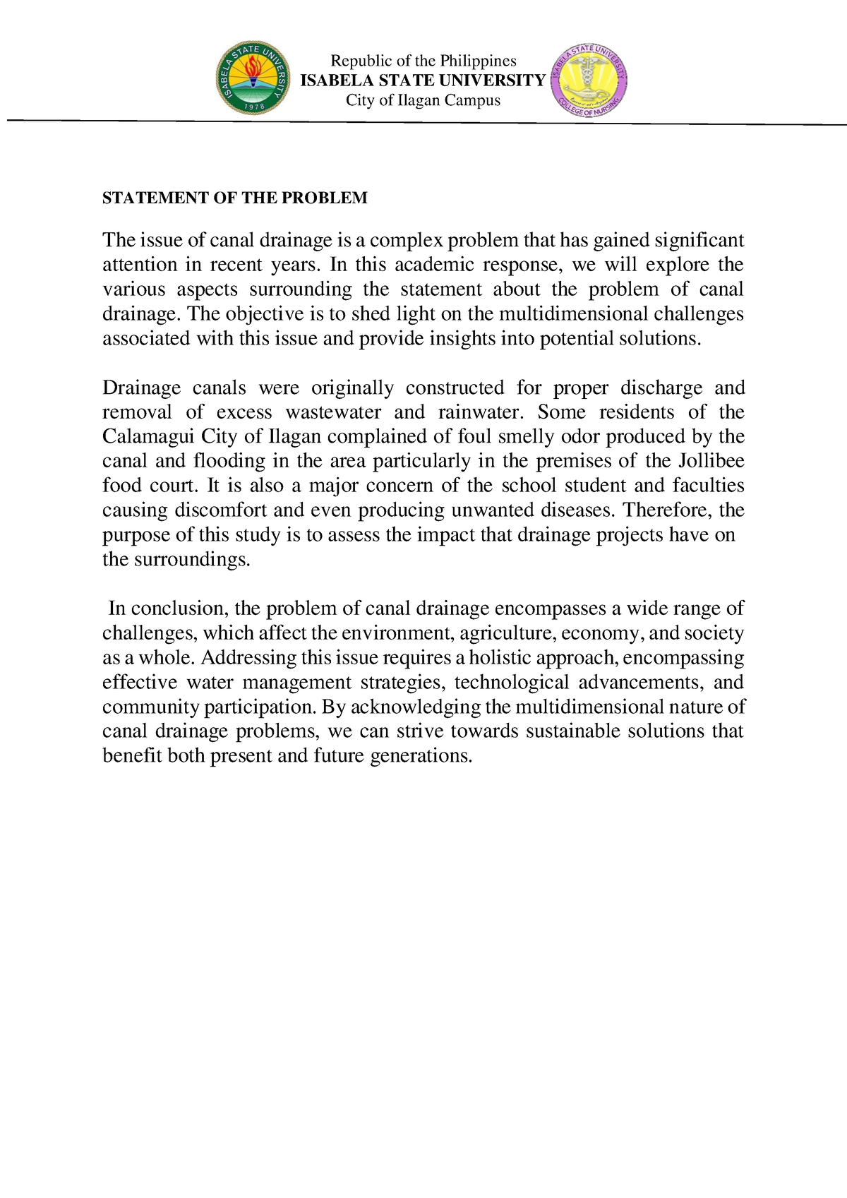 Module-3 Activity-3 Statement-of-the-problem - Republic of the ...