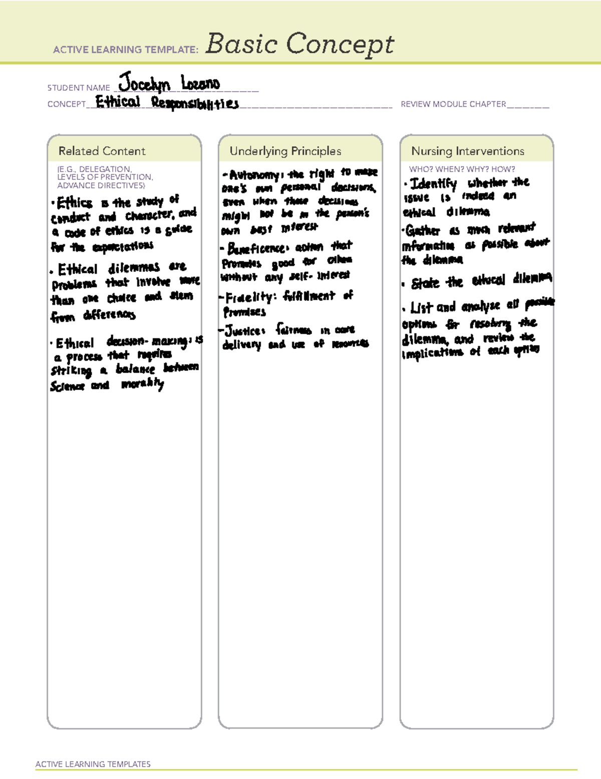 Basic concept restricted - ACTIVE LEARNING TEMPLATES Basic Concept ...