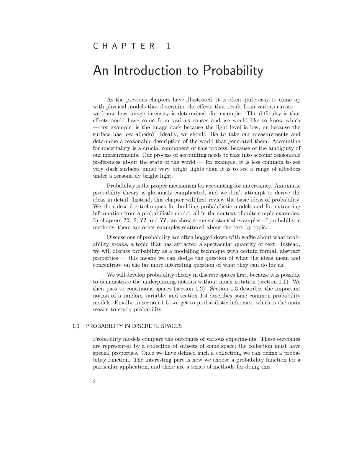 Probability - CHAPTER 1 An Introduction To Probability As Th Ep Re Vi ...