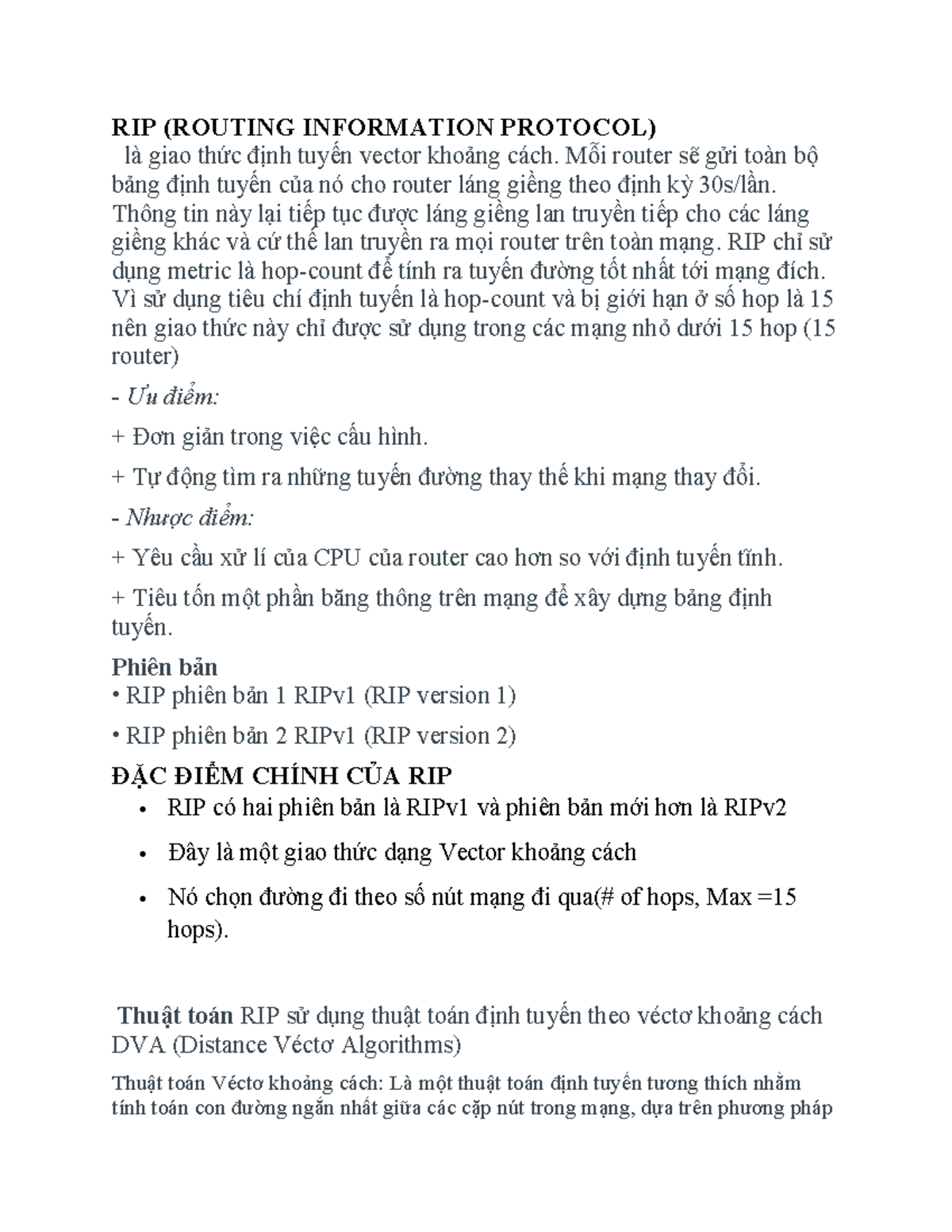 RIP - rip python - RIP (ROUTING INFORMATION PROTOCOL) là giao thức định ...