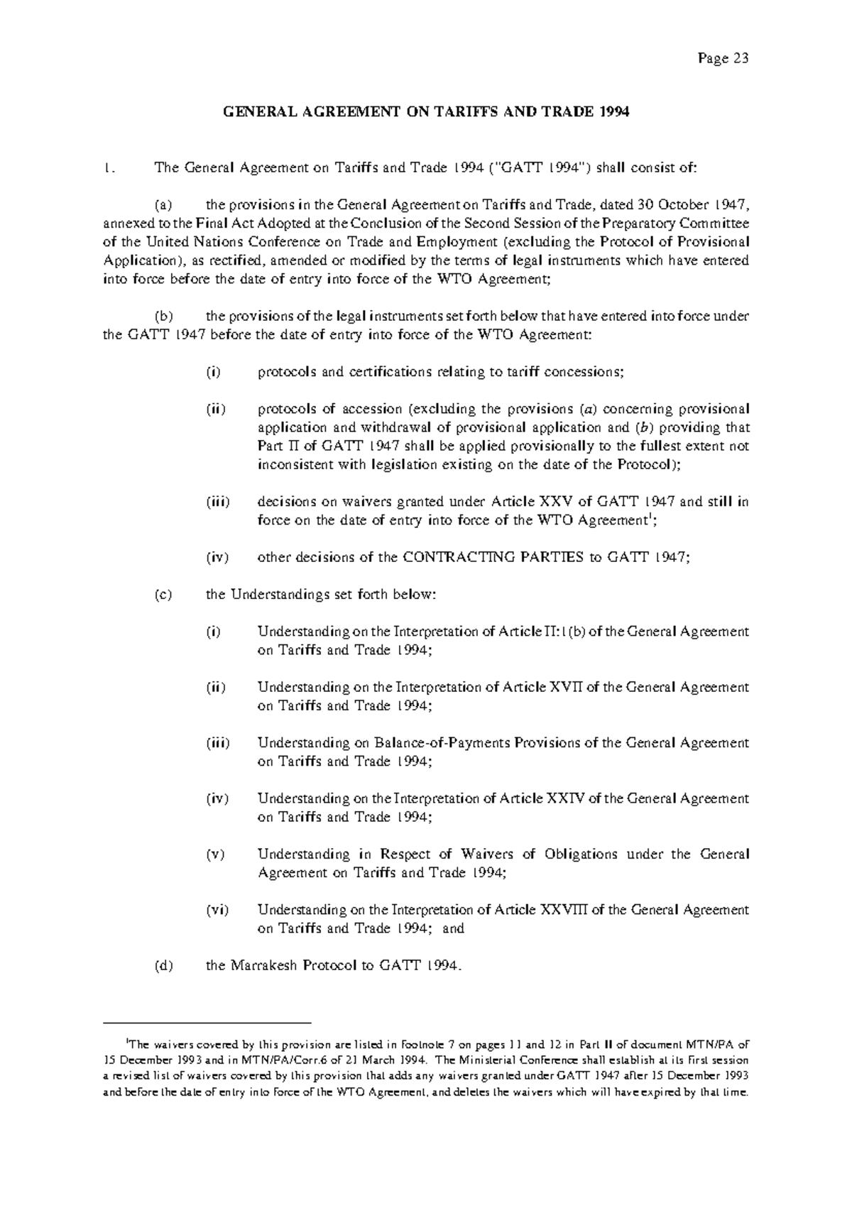 Gatt 1994 - Sustainable development in global trade (WTO) law - Page 23 ...