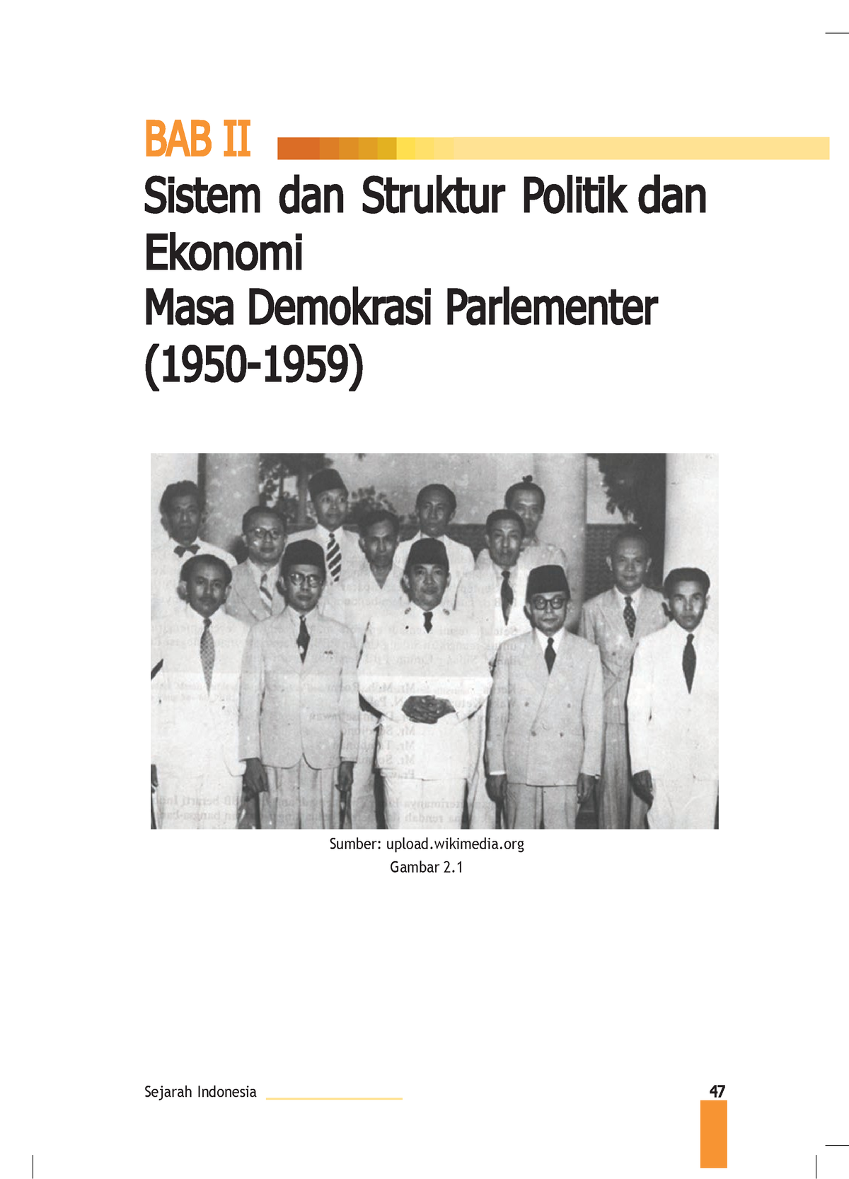 Bab 2 Sistem Dan Struktur Politik Dan Ekonomi Masa Demokrasi ...