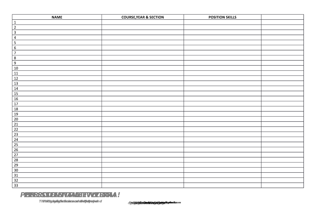 COED - COE - NAME COURSE,YEAR & SECTION POSITION SKILLS Official ...