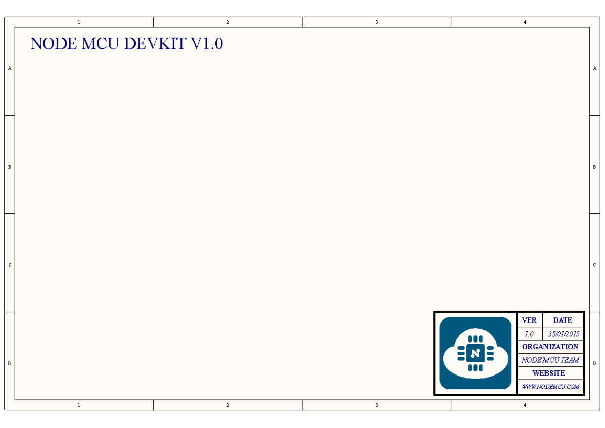 Nodemcu Devkit V1.0 - wifi design circuit book for bigneer - D D C C B ...