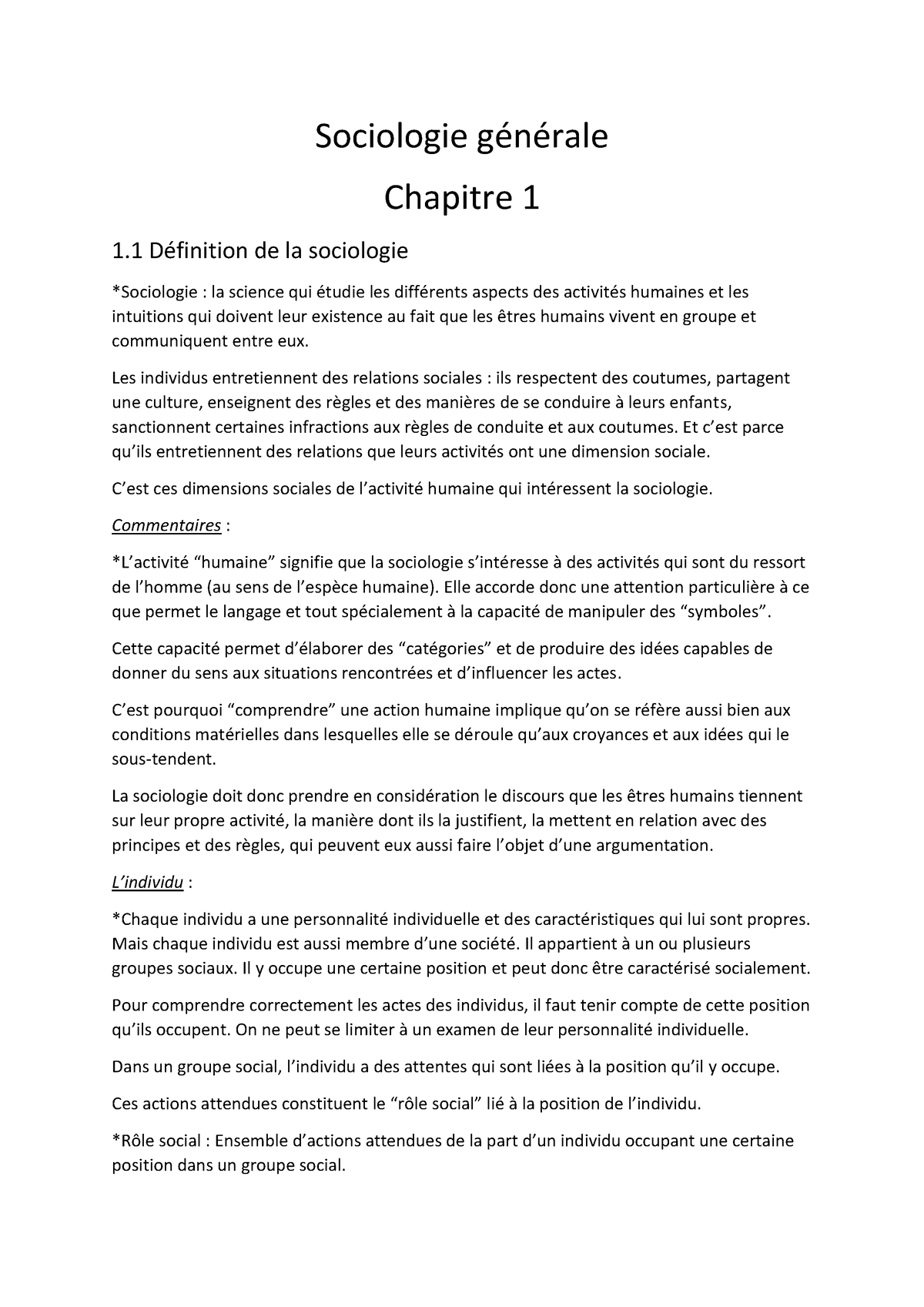 dissertation sociologie exemple