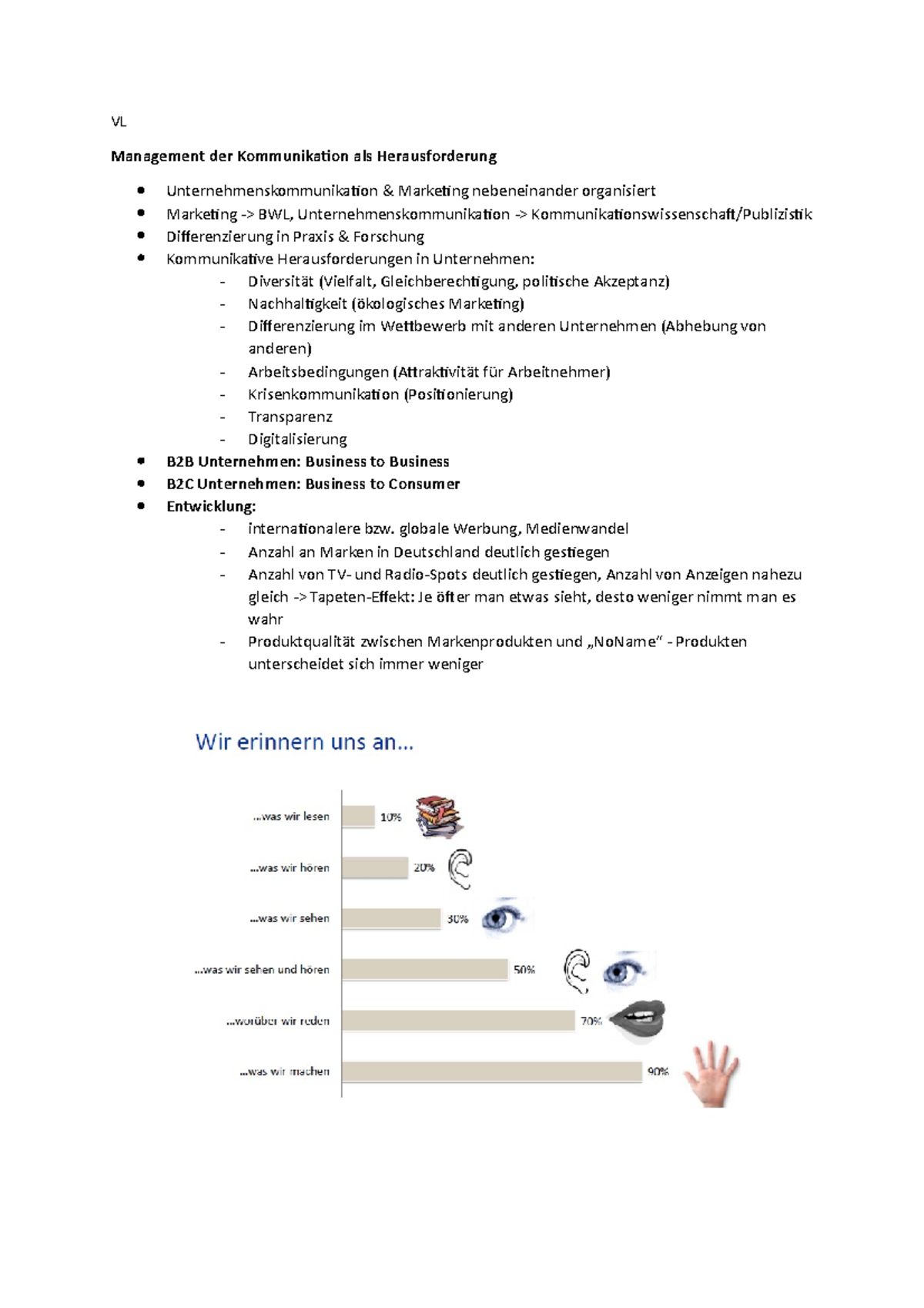 VL 1 - Kommunikationsmanagement - VL Management der Kommunikation als ...
