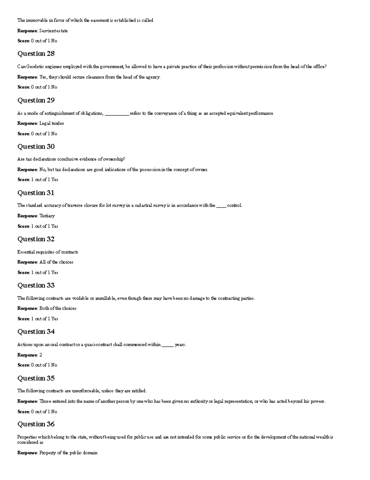 LAW Rules OF G-E 4 - Quiz of lecture notes and other category research ...