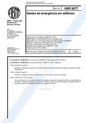 NBR 13531 - 1995 - Elaboração De Projetos De Edificações - Atividades ...