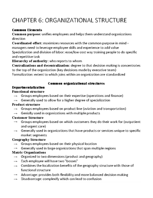Chapter 4 - ch.4 lecture notes - The role of Strategy management ...