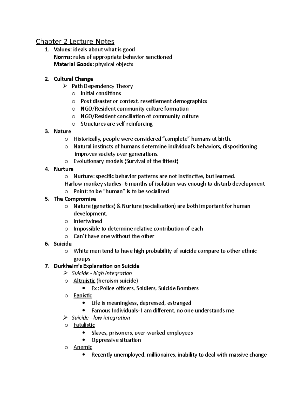 Chapter 2 Lecture Notes Chapter 2 Lecture Notes Values Ideals About What Is Good Norms Rules 1296