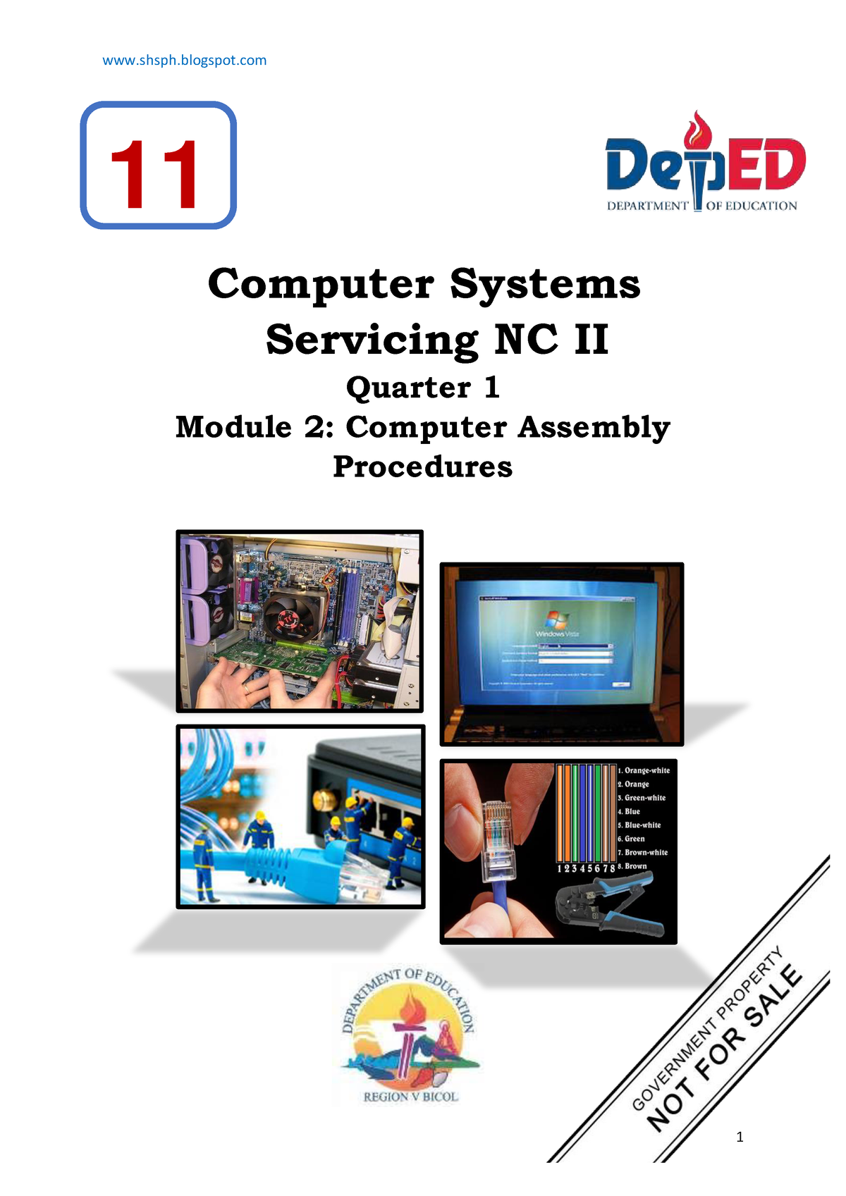 CSS G11 Module 2 Q1 - Computer Systems Servicing NC II Quarter 1 Module ...