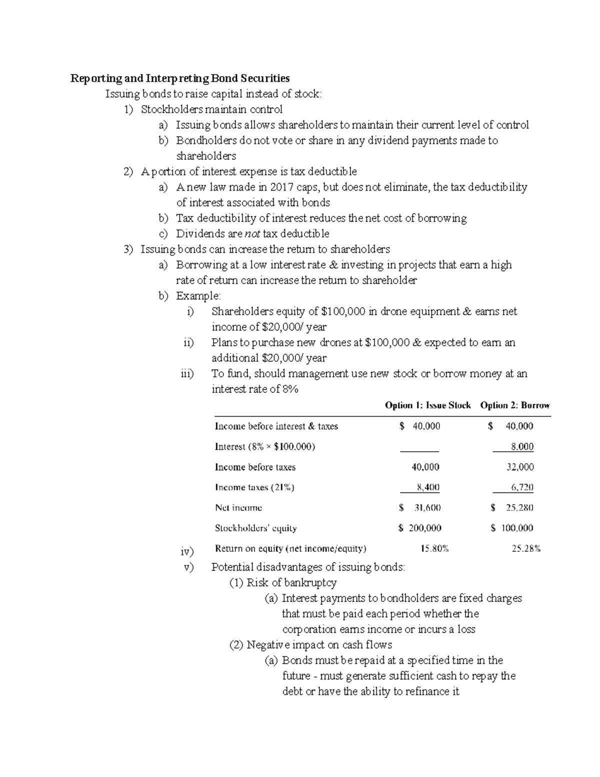 ACCT Chapter 10 Notes - Financial Accounting - Reporting And ...