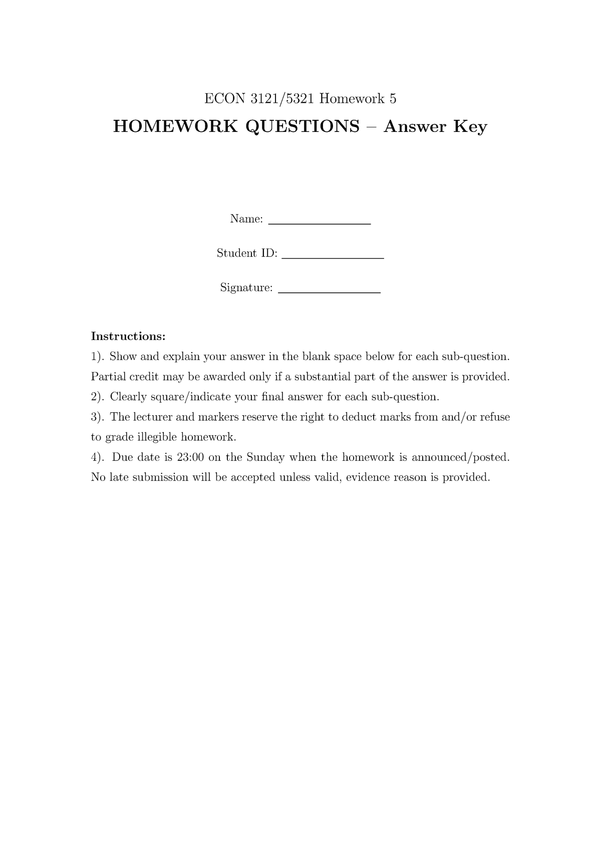 homework 5.4 answer key