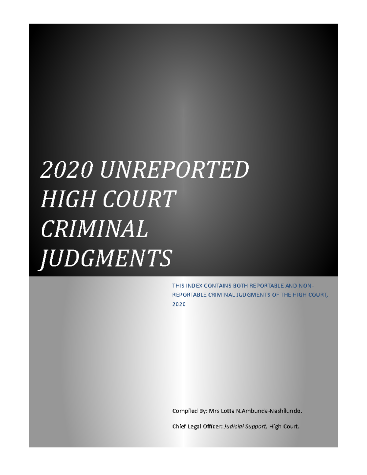 2020-unreported-high-court-criminal-judgment-index-2020-unreported