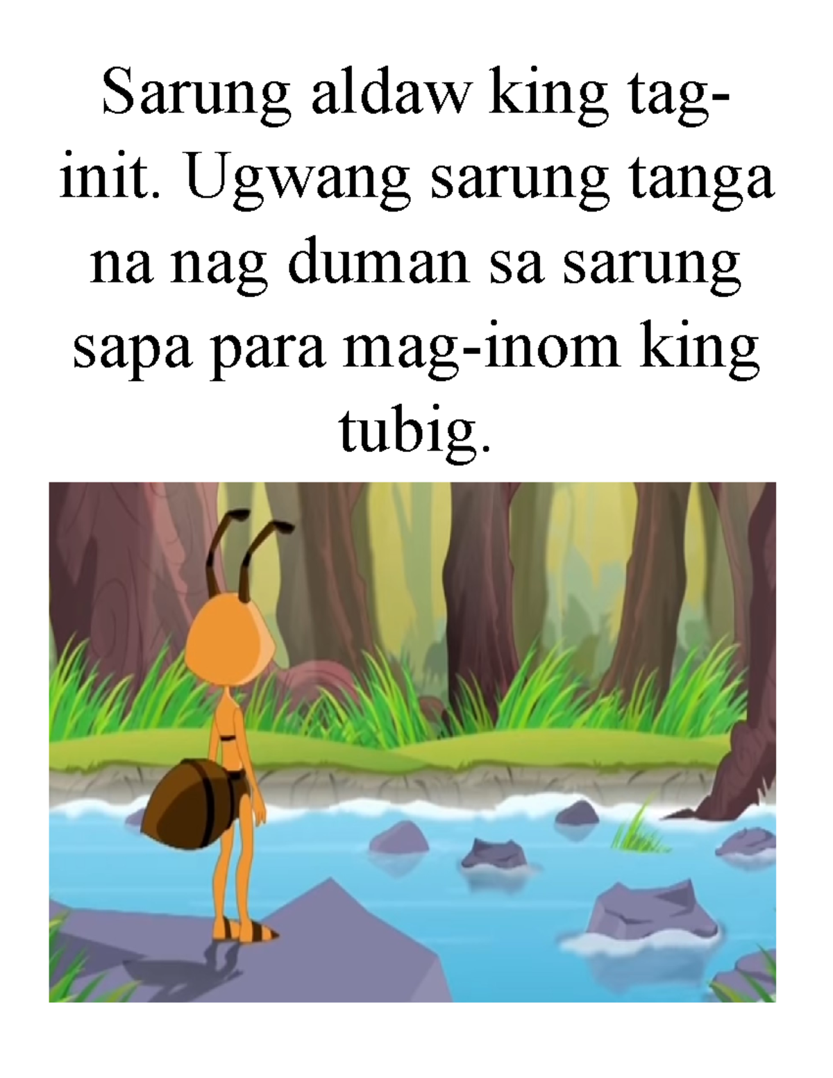 AN Tanga ASIN Salampati (MTB BIG BOOK) - Sarung aldaw king tag- init ...