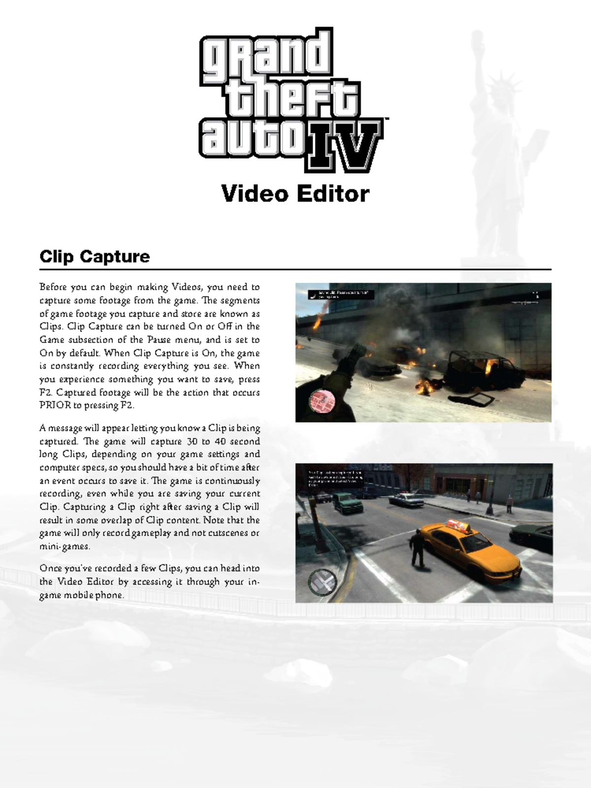 Europe videoeditor readme - Clip Capture Video Editor Before you can ...