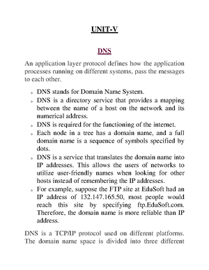 Unit-1 Computer Network Types - Computer Network Types A computer ...