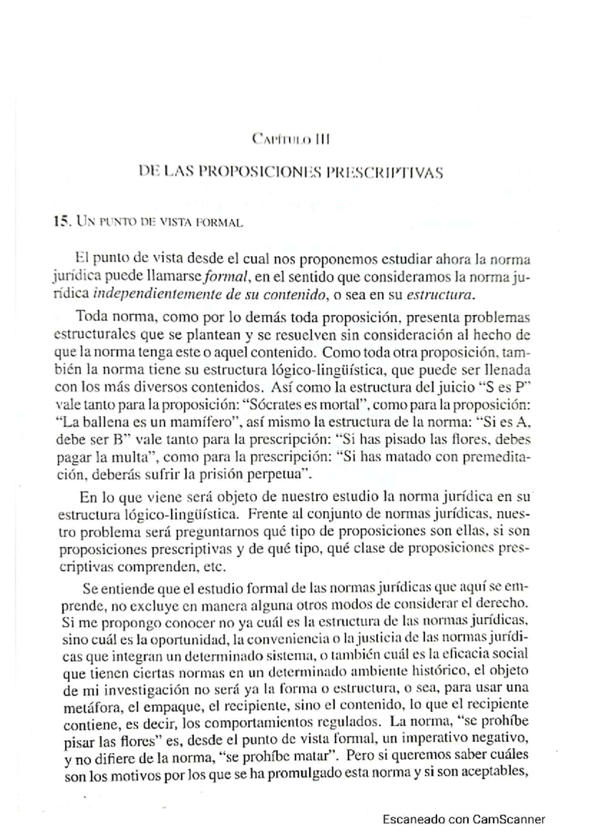 Capítulo III- Proposiciones prescriptivas - contratos comeciales - Studocu