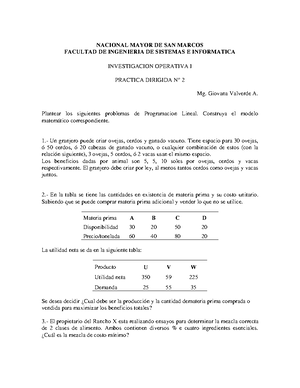 Ejercicios De Programacion Dinamica Probabilistica - EJERCICIOS ...