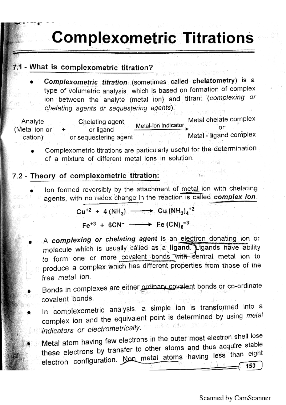 Role Of Buffer In Complexometric Titration