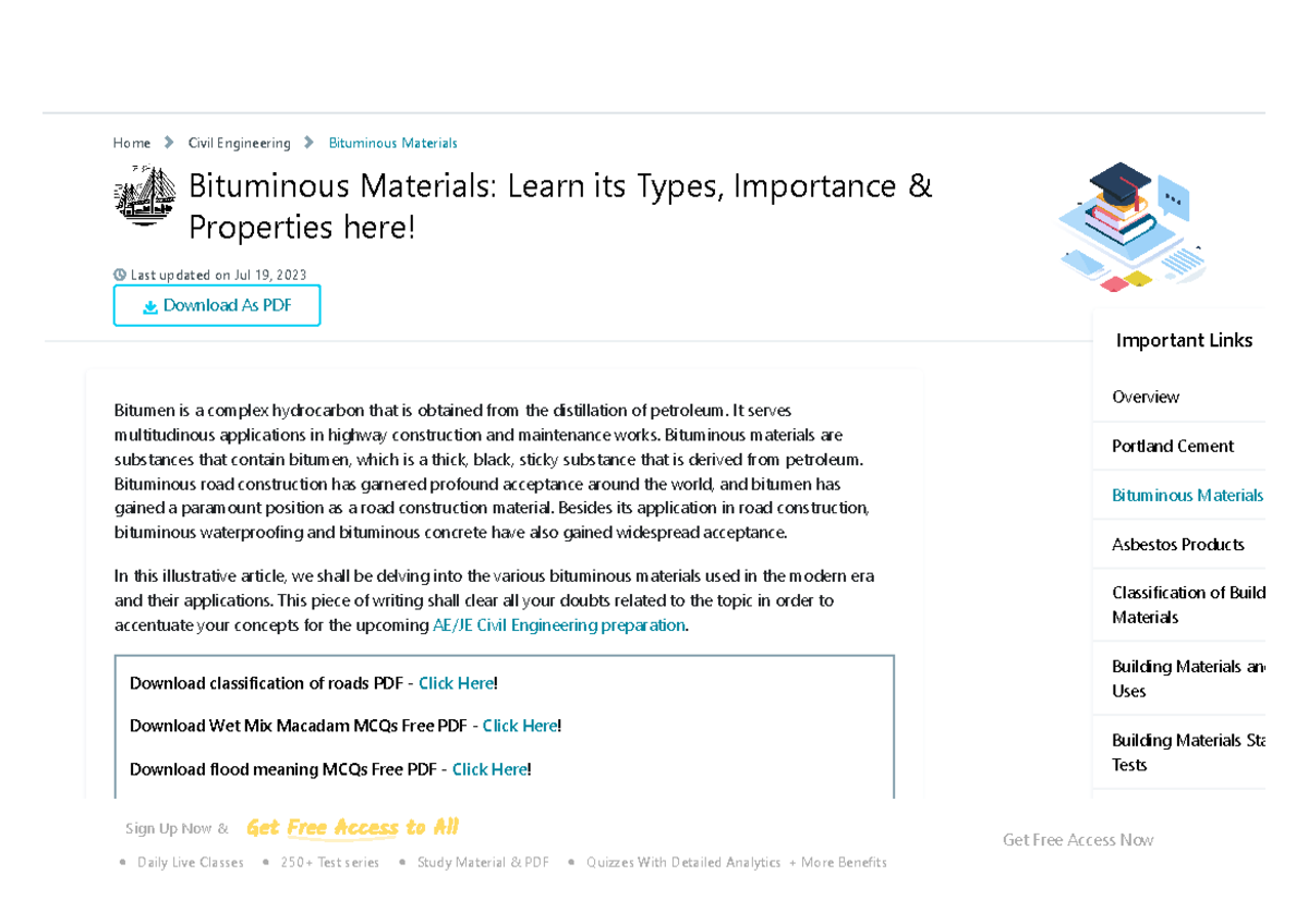 Bituminous Materials Learn Composition, Importance, Properties - Copy ...
