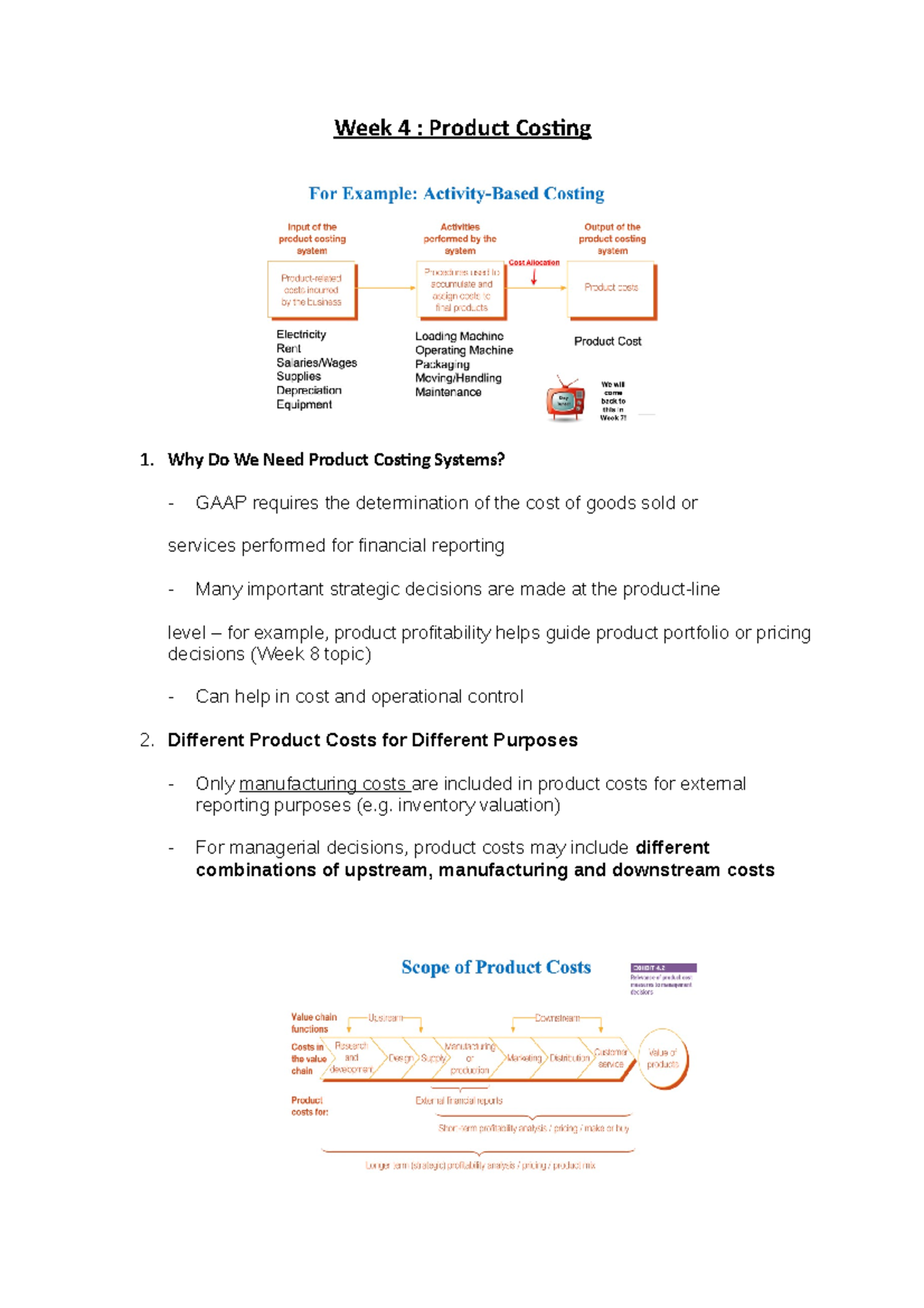 Week 4 Lecture Notes Summary Including Week 5, With Answers To Lecture ...